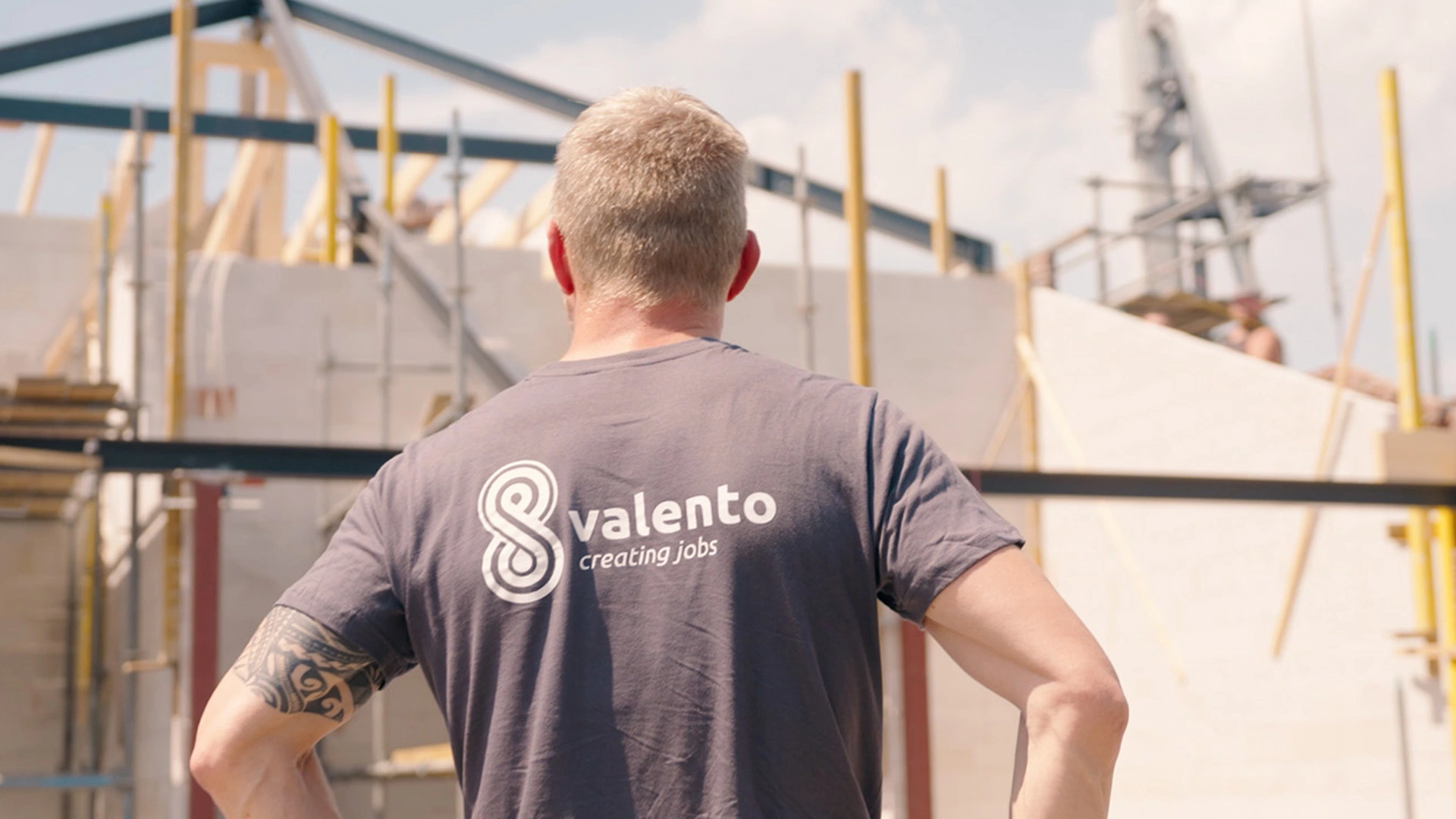 Promotievideo en bedrijfsfilm voor Valento Jobs