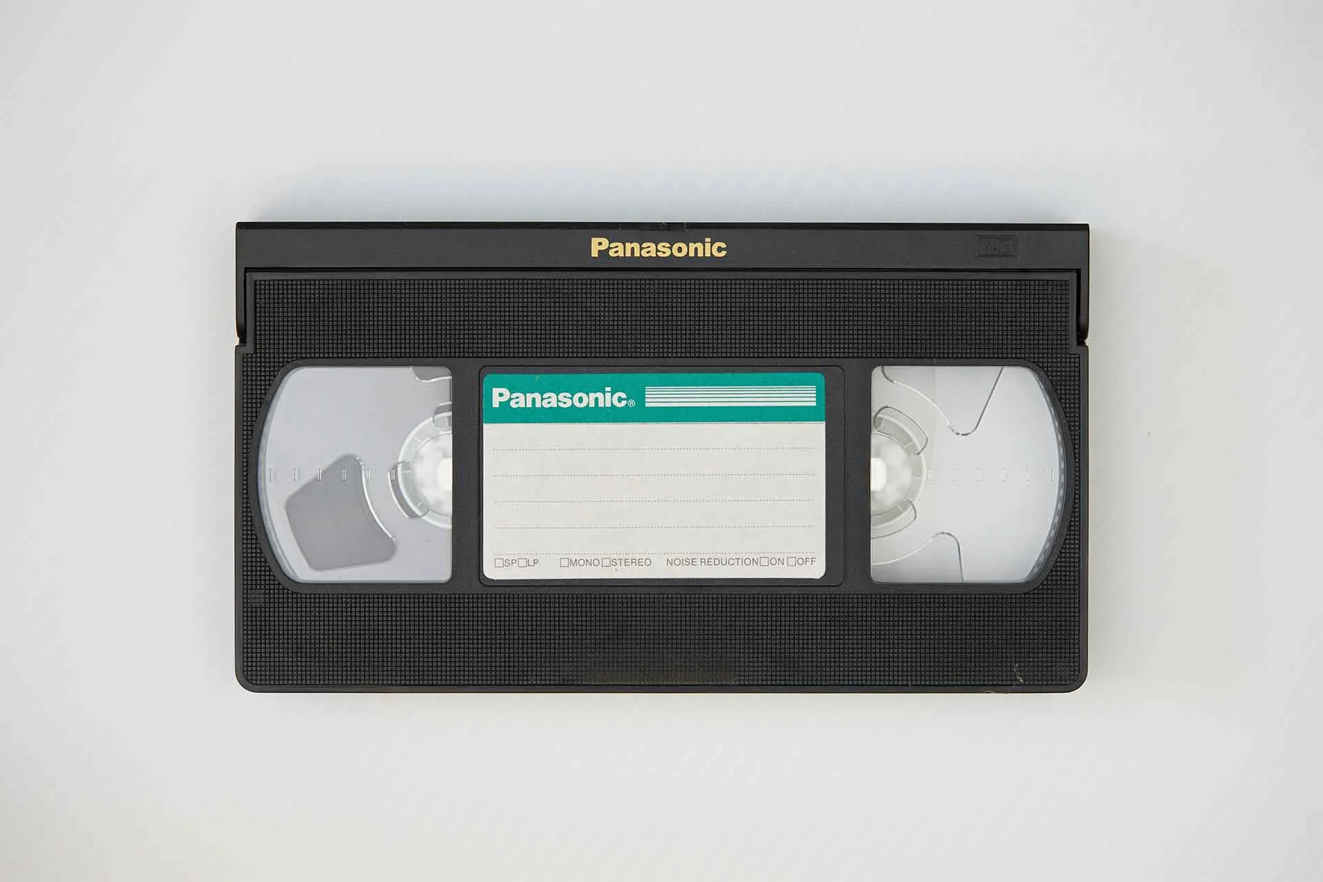 Voorbeeld van een VHS Videotape