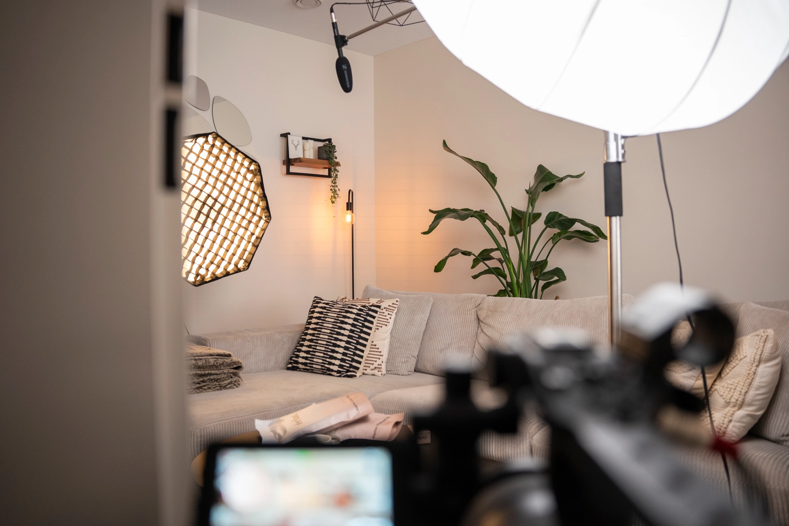 Studio 1 podcast setup