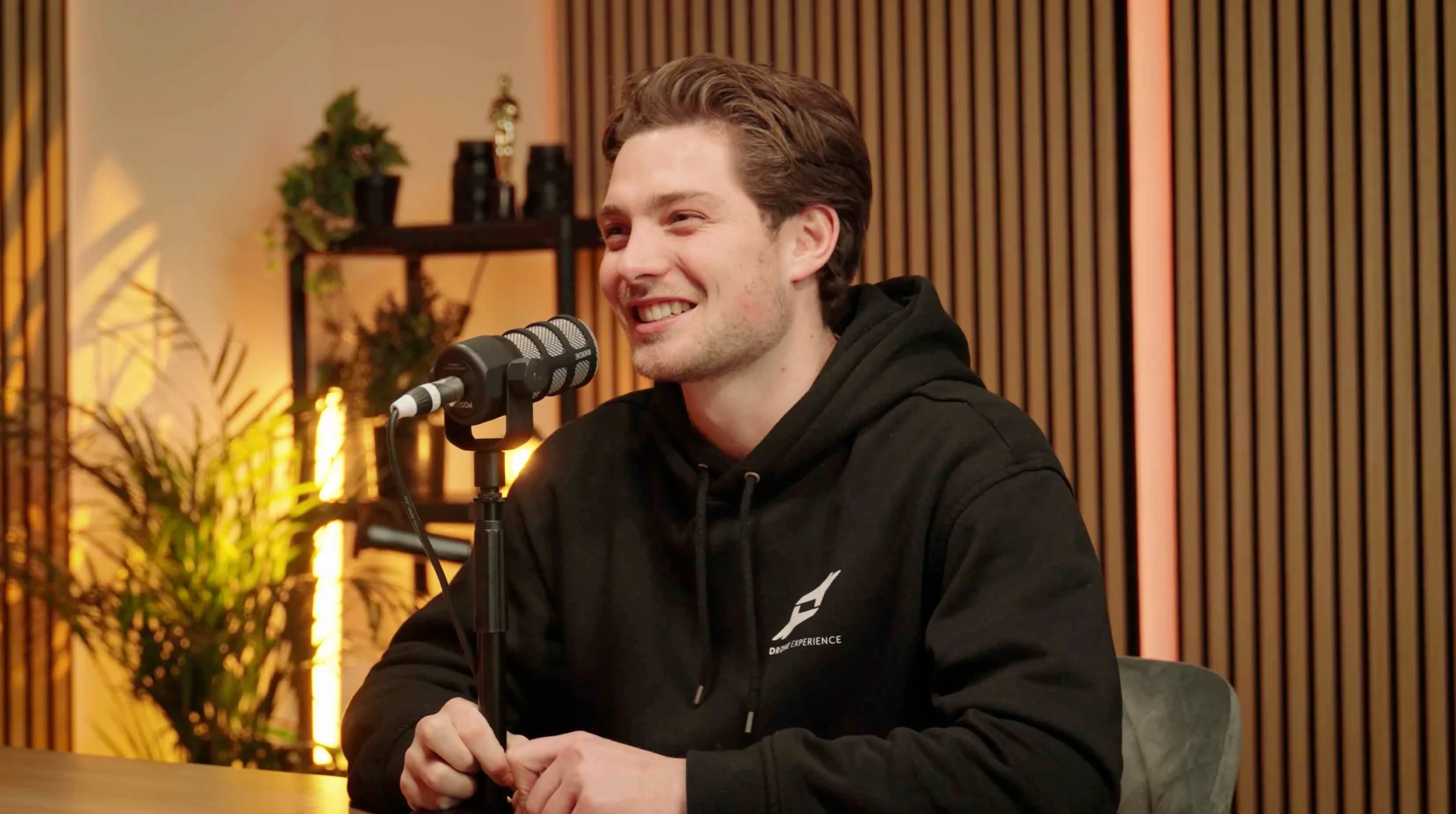 Podcast studio voorbeeld 2