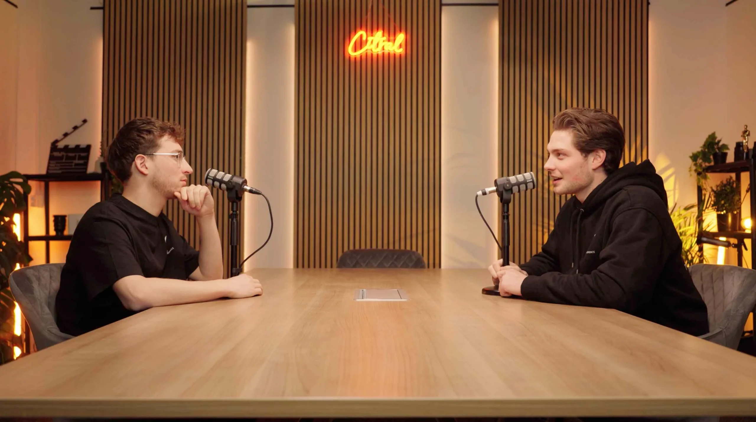 Podcast studio voorbeeld 3