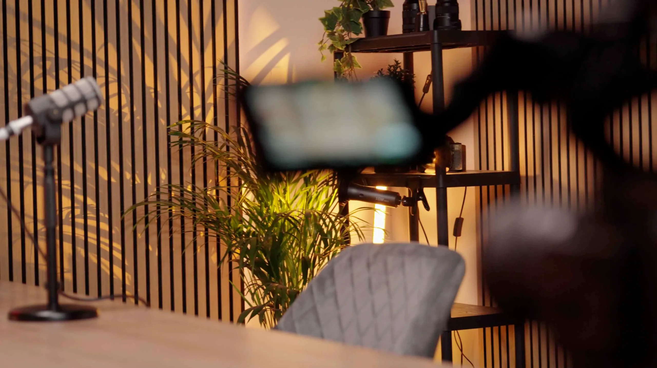 Podcast studio voorbeeld 4